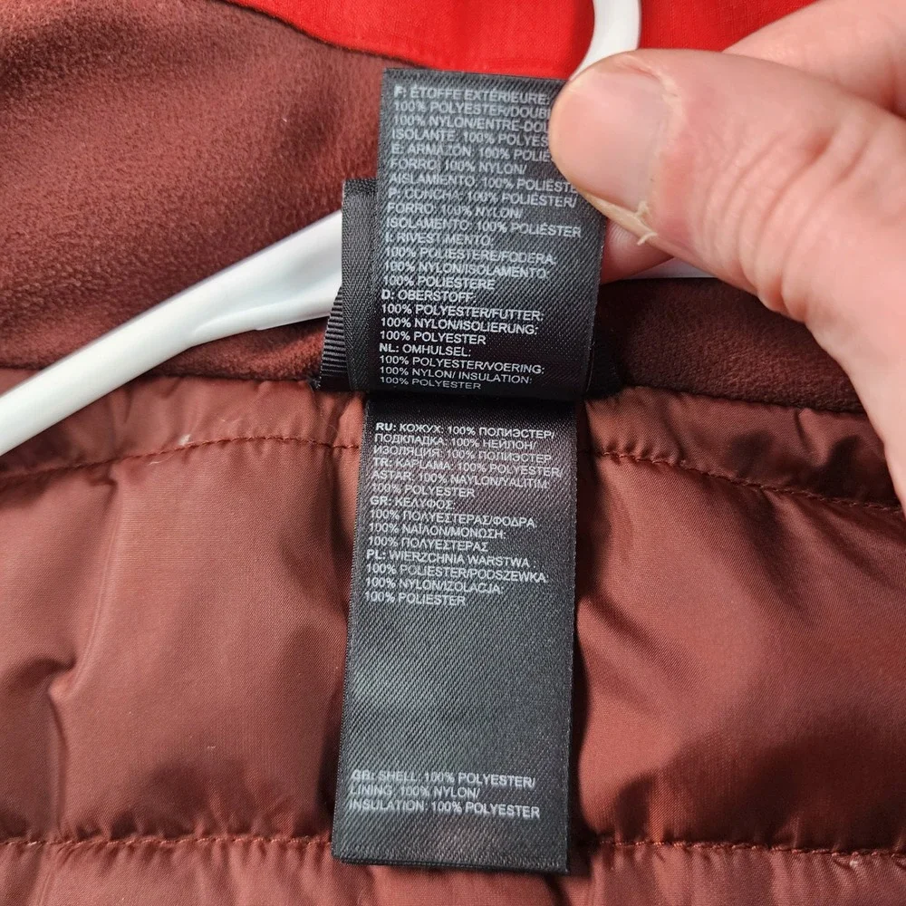The North Face Apex Elevation Jacket Mens XL Red Insulated Hooded‎ Softshell XL